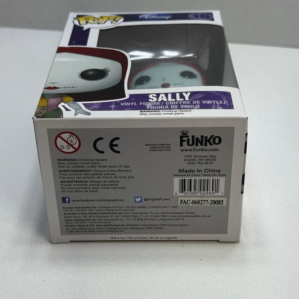 Funko Pop Disney Nightmare Before Christmas Sally #16